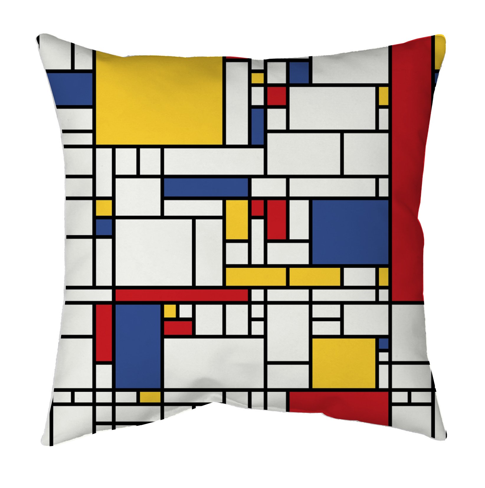 Mondrian Throw Pillow - Twist Modern