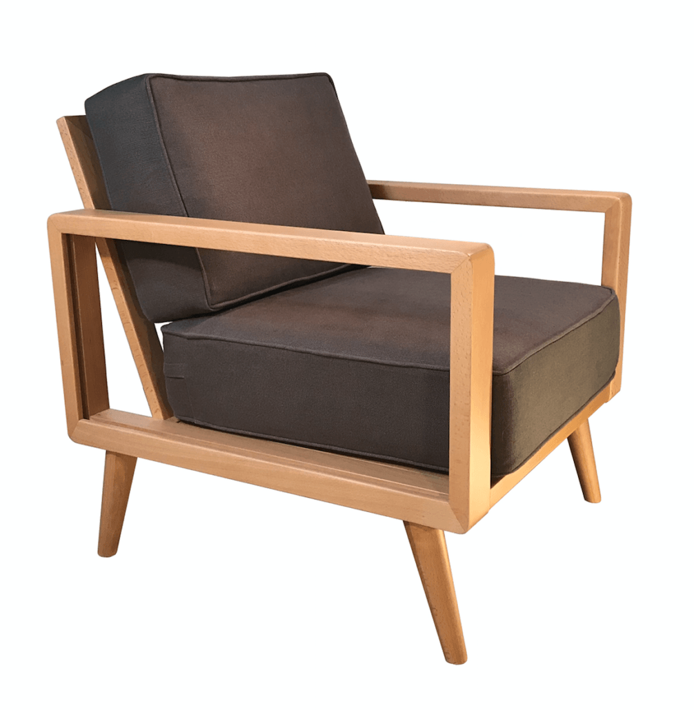 Natural Mid Century Modern Lounge Chair Taupe 1006x1030 